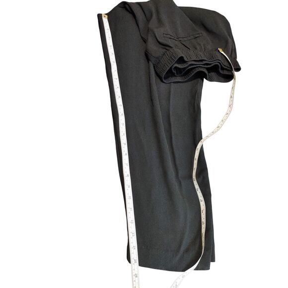Halogen Pull-On Ankle Dress Pants Elastic Waist Tapered Leg Black Womens Size 20 - Picture 7 of 8